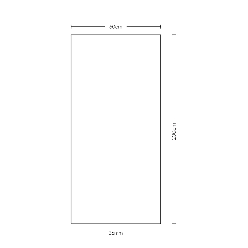 Puerta 0.60x2m Prepintada Prestige 36 mm Virtual Muebles MG