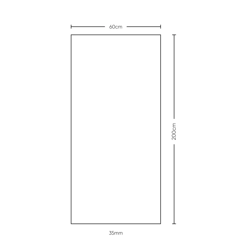 Puerta Triplex Okume 60x200cm 35 mm Virtual Muebles MG