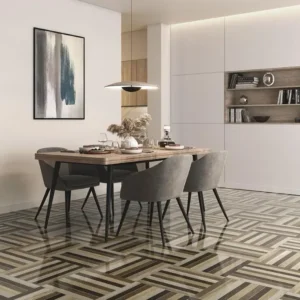 Piso Cerámico Brico Multicolor 45X45 Cm Vitromex Cobertura: 1.62 M² Por Caja Pq6475, (Precio Por Metro)