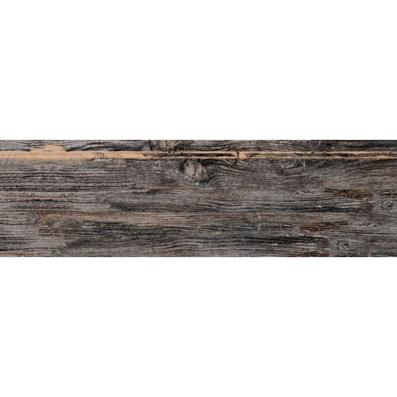 Piso Cerámico Tipo Madera Nevada Ébano 18x60.6 cm (1.64 m²) (Precio por metro) VITROMEX