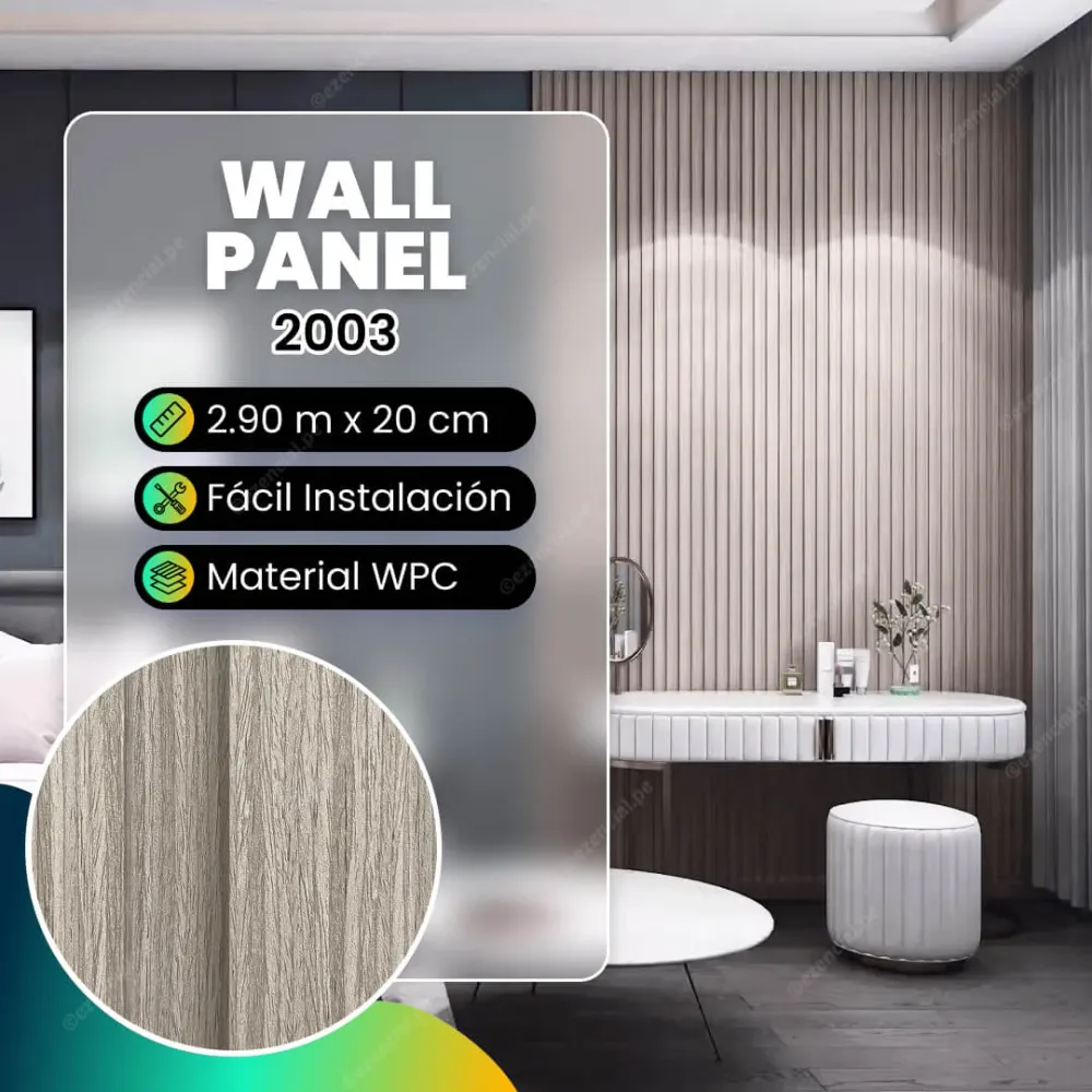 Wall panel de WPC 2003 - 290x20cm