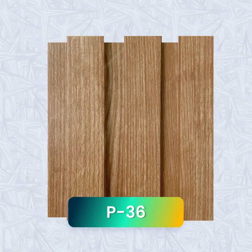 Wall panel de WPC P-36 - 290x20cm