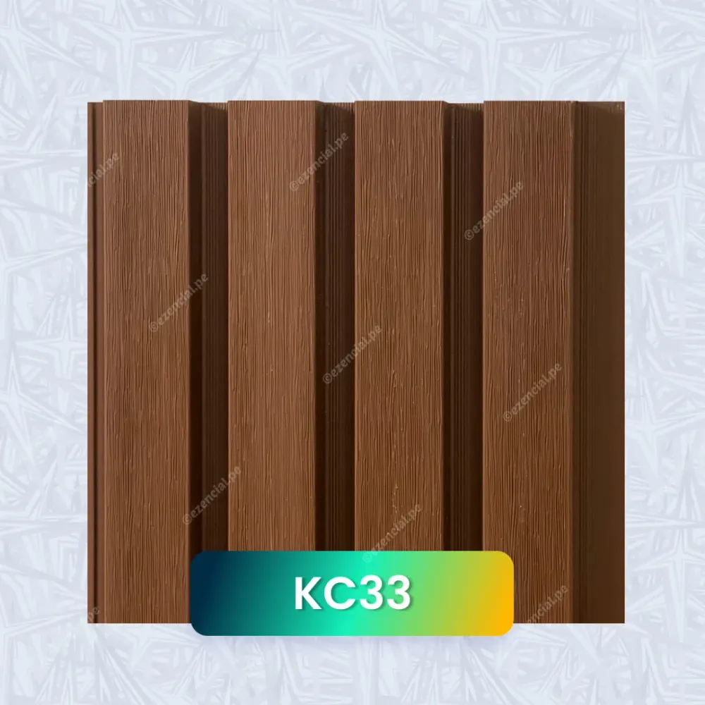 Wall panel de WPC para Exterior KC33 - 290x22cm