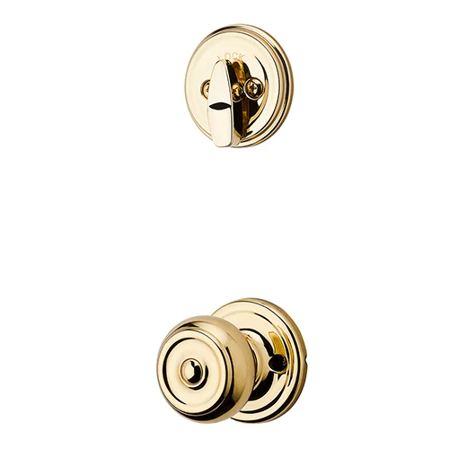 GA9675 P3 B RLR1R2 Paquete de molduras Phoenix para juegos de manijas GA9771 - Latón pulido Weiser Lock