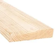 Madera de Pino Cepillado S4S - 2" x 8" x 10' Wudko