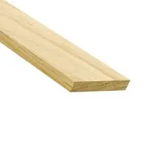 Madera de Pino Cepillado S4S - 1" X 4" X 10' Wudko
