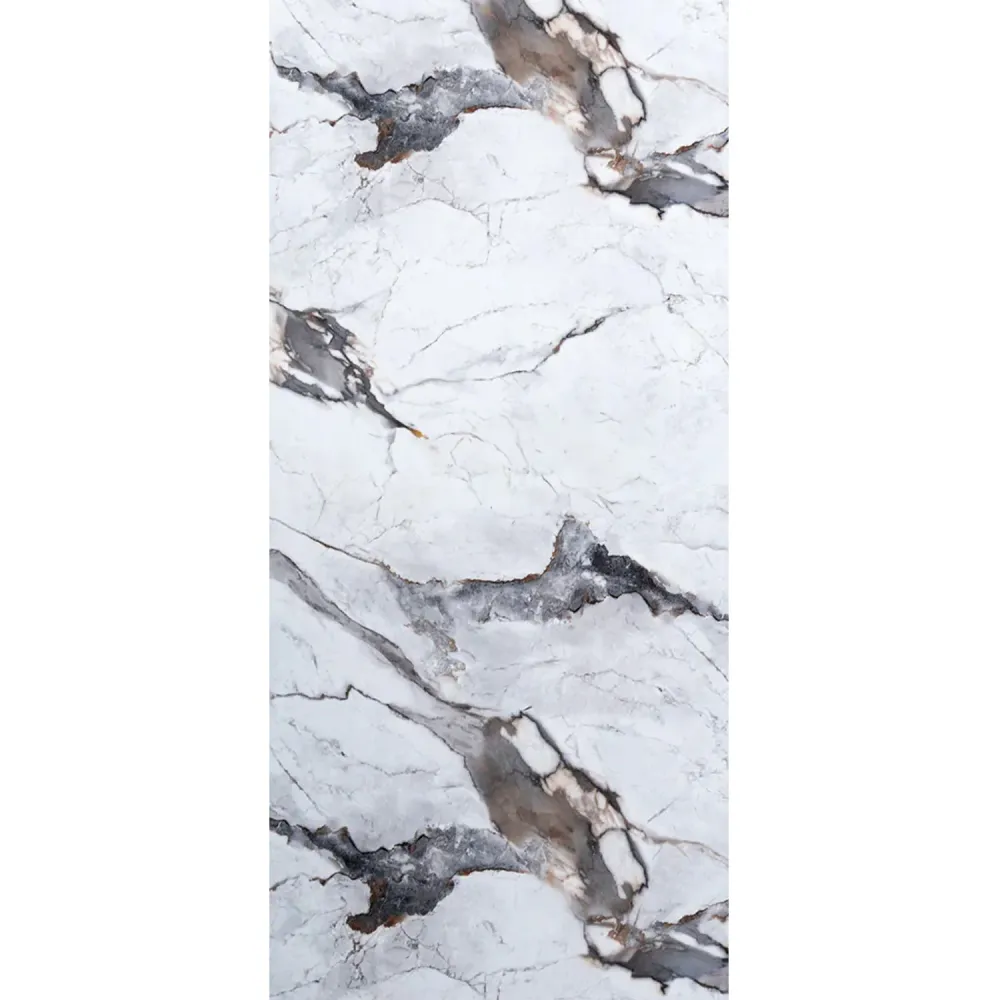 5 HOJAS DE MÁRMOL SINTÉTICO PVC (A72-INDIGO WHITE MARBLE) 280 X 122 X 0.3 CM (3.41 M2) ZUCASA®