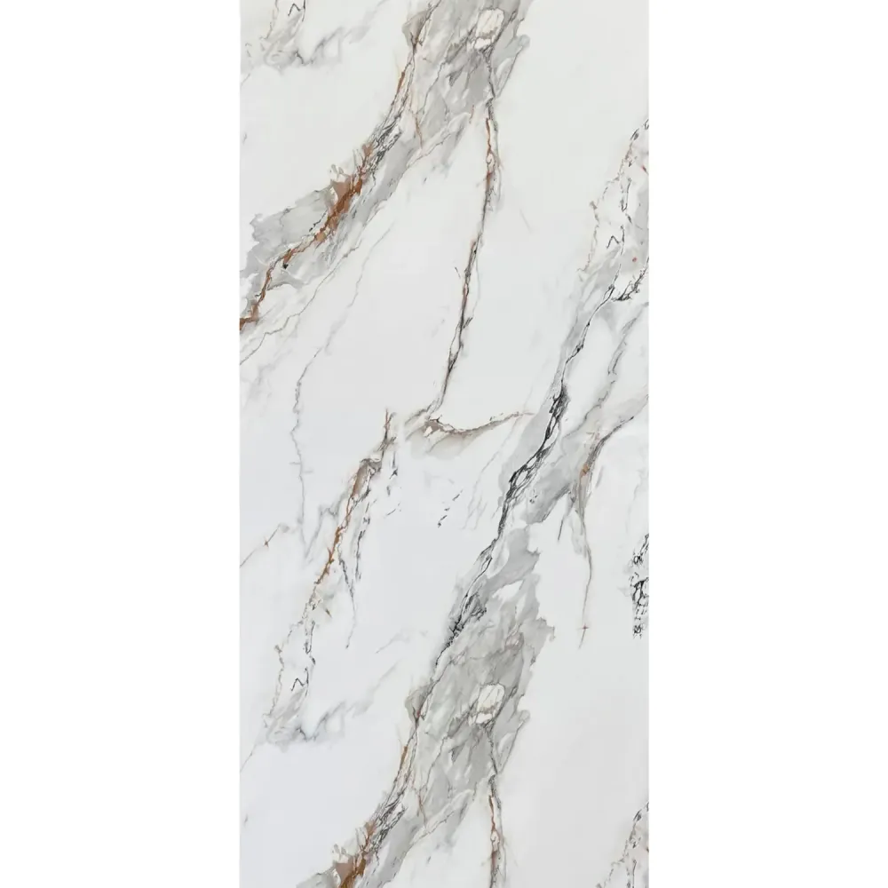 5 HOJAS DE MÁRMOL SINTÉTICOPVC (A86-CALACATTA GOLD) 280 X 122 X 0.3 CM (3.41 M2) ZUCASA®