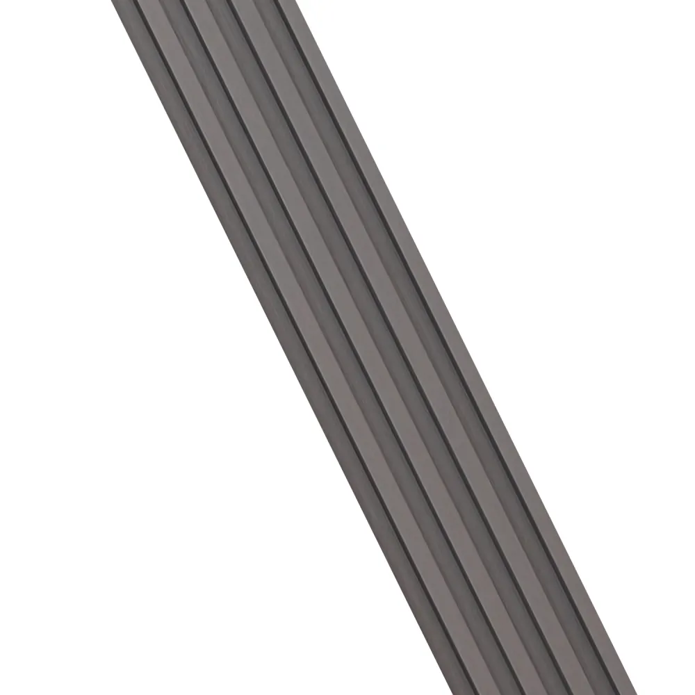 LAMBRÍN INTERIOR WPC GRIS MATE 290 X 15.5 X 1.8 CM (14 PIEZAS POR CAJA) 6.293 M2 ZUCASA®