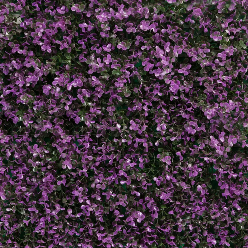 ARRAYAN MORADO WPC FOLLAJE SINTETICO 500*500 mm (CAJAS 3 M2) SG-FSA006-P- TEKNO STEP ZUCASA® México