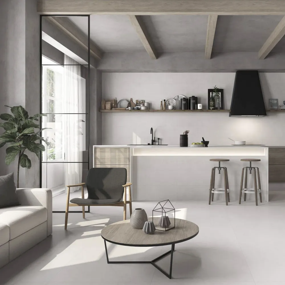 MARSHALL WHITE 60*120 CM (CAJA 1.44 M2) PISO PORCELANICO CASTEL ZUCASA® México