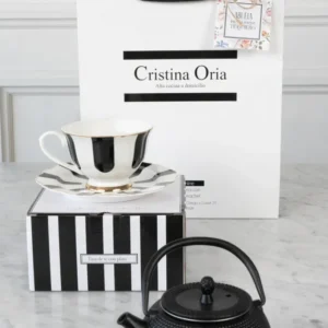 Saco com bule e caneca para melhor avô